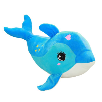 ເດັກນ້ອຍ Dolphin Plush Toy Rag Doll Doll Pillow Super Doll ຈີນຂອງຂວັນວັນເກີດ Valentine's Day