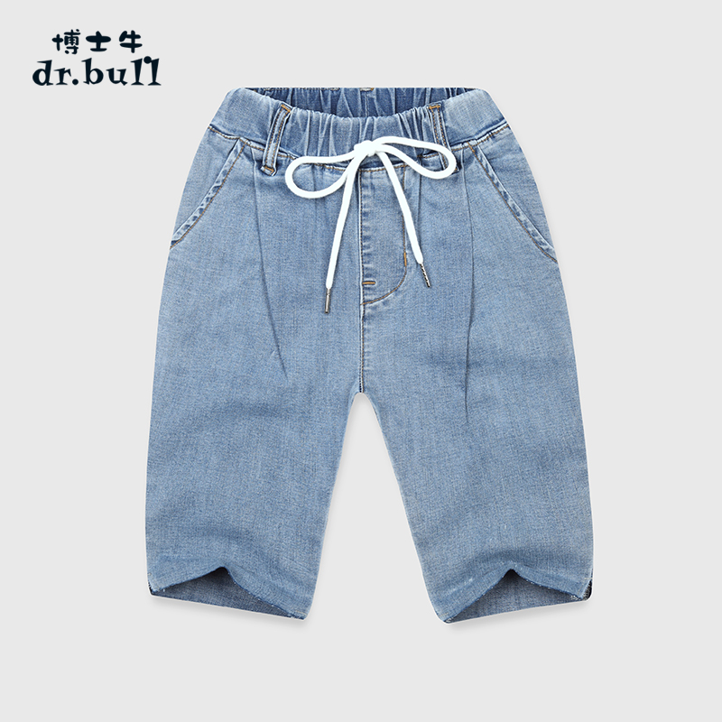 Tiến sĩ Bò Cowboy Denim Bảy Trẻ em quần Giải trí quần 2020 Quần Summer Kids Big Kids Shorts.