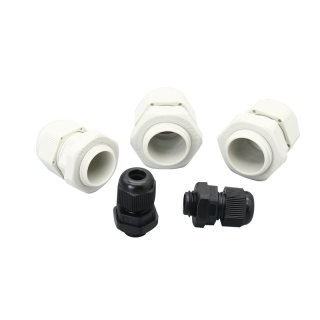 Nylon plastic wire and cable waterproof connector