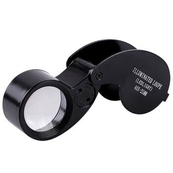 High-power high-definition portable geological jade magnifying glass