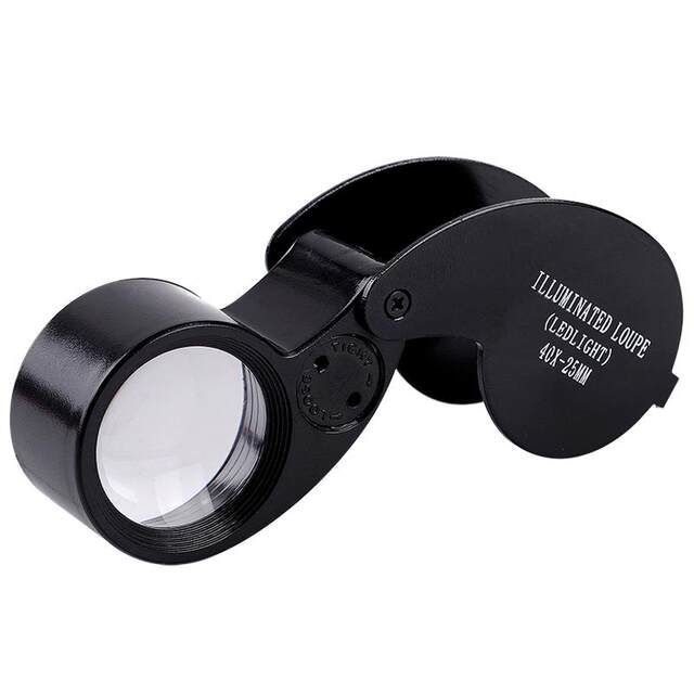 High-power high-definition portable geological jade magnifying glass