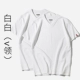 Áo thun nam tay ngắn cotton rộng mùa hè cổ tròn nam giản dị chạm đáy áo phiên bản Hàn Quốc của cotton mới màu trắng rắn áo thun nam tay ngắn cổ trụ