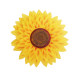 Sunflower dance children's opening ceremony props holding flowers