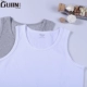 Áo vest nam cổ xưa và hiện đại, áo thun nam co giãn thoáng mát mùa hè Slim đáy quần thể thao áo thun mỏng