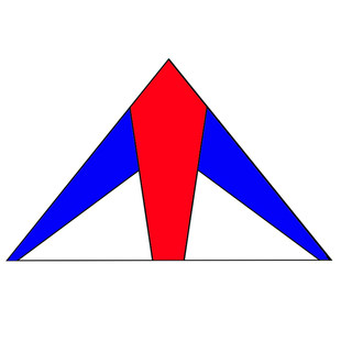 Kite chaser silicone umbrella cloth triangle children's high-end