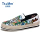 Giày nam Tt & Mm / Toms in giày vải nam mùa hè một chân đạp hoang bằng phẳng - Plimsolls