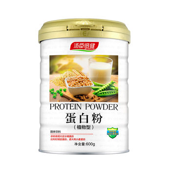 Tomson By-Health Plant Protein Powder 600g Adult Soy Protein Powder Solid Beverage Nutrition Powder Supplement Protein