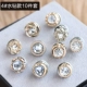 Trâm Hàn Quốc chống chói trâm len áo len cổ lọ thanh lịch rhinestone pin lụa khăn khuy măng sét đặt phụ kiện - Trâm cài