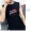 Của nam giới thể thao không tay T-Shirt cộng với phân bón XL loose vòng cổ áo bông mồ hôi vest sinh viên thủy triều vest áo 3 lỗ nam