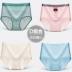 4 gói Quần lót sinh lý Quần cotton nữ giữa eo thời kỳ kinh nguyệt Quần vệ sinh chống rò rỉ Quần nữ dì cotton quan lot nu dang dui Giống cái