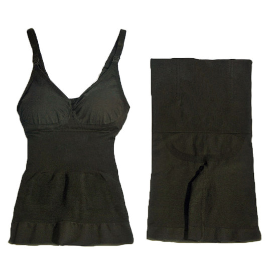 哺乳吊带款产后收腹塑身衣分体套装收腹神器孕产妇束身透气塑身衣