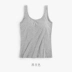 TINGE finger cup với áo ngực bằng vải cotton vest Miễn phí mặc áo ngực BRA một chiếc quần lót mùa hè nhỏ lót nữ áo lót nam chính hãng Áo vest