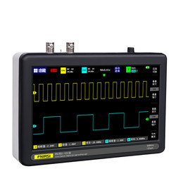 FNIRSI-1013D 디지털 평면 패널 오실로스코프 듀얼 채널 100M 대역폭 1GS 샘플링 속도 미니 오실로스코프