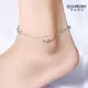 Yilu Chuan Phường Phiên bản Hàn Quốc của mẫu nữ đơn giản Vòng chân hoa hồng vòng đeo chân nữ