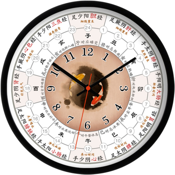Quartz Chinese style health living room quartz clock