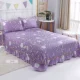 Một mảnh khăn trải giường cotton 1,2 mét ký túc xá cute girl ba mảnh bông đúp nệm chàng trai độc thân - Khăn trải giường tấm trải giường