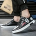 Thời trang nam khử mùi 2018 Giày sneaker Hàn Quốc công sở thấp giúp xu hướng mùa thu hoang dã mang giày chống trơn trượt giày nam thể thao Giày thấp