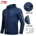 Li Ning áo gió thể thao quần áo da nam 2018 hè mới trùm đầu dài tay chống nắng áo khoác nhẹ - Áo gió thể thao Áo gió thể thao
