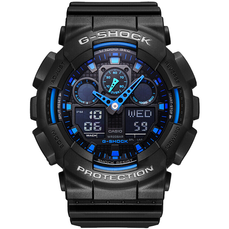 Genuine Casio sports waterproof ga-100 watch for men
