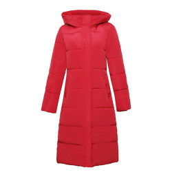 Women's cotton-padded jacket 2023 winter new style down-padded jacket mid-length knee-high Dongdaemun cotton-padded jacket thickened Korean style jacket trendy