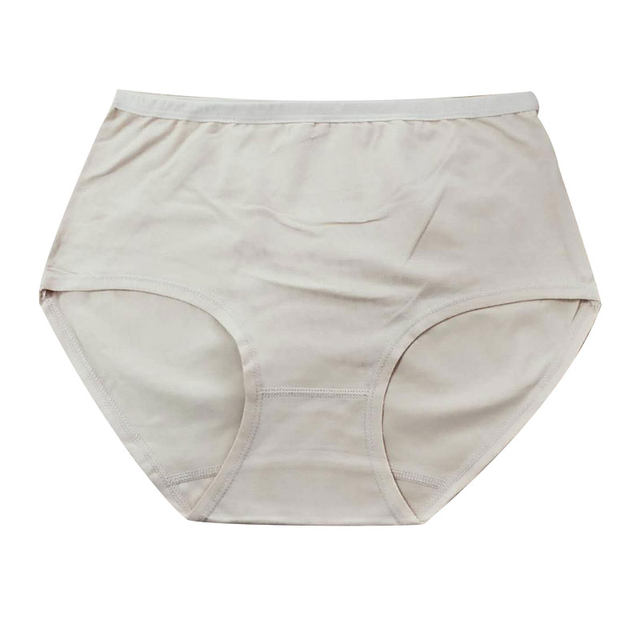 ສີຜິວຂອງແມ່ຍິງ underwear ຝ້າຍກາງແອວບໍລິສຸດທີ່ມີໄຂມັນພິເສດ