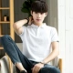 Áo sơ mi nam POLO áo thun ngắn tay nam xu hướng Hàn Quốc 2018 áo sơ mi nam mới giản dị nửa quần áo mùa hè Áo thun nam tay ngắn