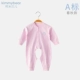 Quần áo trẻ em mùa xuân và mùa thu 0-3 tháng 6 Quần áo sơ sinh cotton Quần áo trẻ em nam và nữ đồ ngủ mùa thu đông