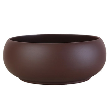 Ceramic non-porous purple sand hydroponic daffodil succulent flowerpot