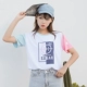 Áo phông nữ 2019 mới lửng ngắn tay ngắn nữ mùa hè Sinh viên Hàn Quốc mặc trang phục nữ sinh đại học Nhật Bản - Áo phông