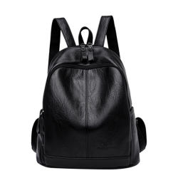 Genuine Leather Backpack Women 2023 New Versatile Fashion Cowhide Ladies Travel Backpack Soft Leather Anti-Theft Lightweight School Bag