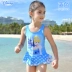 Disney Children Áo tắm tuyết Công chúa tuyết Sufia Áo tắm Áo tắm Xiêm Quà tặng khai trương quan ao boi dep Đồ bơi trẻ em