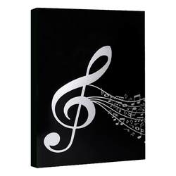 Six-page expandable piano score folder music score folder 6-page performance piano score folder A4 three-fold performance