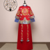 Hiện cổ váy Trung Quốc chú rể chiếc váy cưới thêu rồng phượng gin phù hợp với nam giới bánh mì nướng khéo léo của nam giới mùa xuân đỏ 