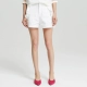 Fold | MECITY Women A-Pocket Ruffle Trim Quần short - Quần short quần đùi nữ