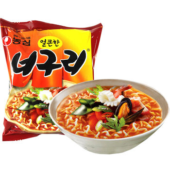 Nongshim korean spicy seafood instant ramen 120g
