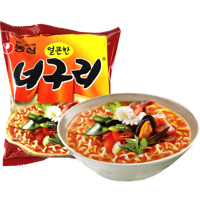 Nongshim Korean Spicy Seafood Instant Ramen 120g