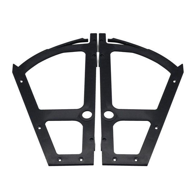 Abs plastic shoe ຕູ້ flip rack ຮາດແວສອງຊັ້ນ