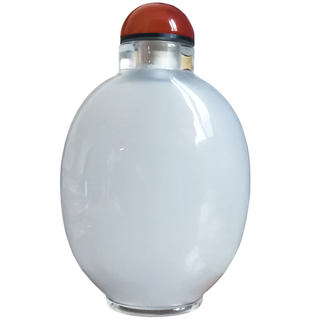 Beginner's practice of drawing snuff bottles with white pen and hook inside