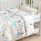 Sen mềm dệt kim cotton chăn trẻ em đơn mảnh mẫu giáo bé 1,2m 1,5m giường trẻ em chăn - Quilt Covers