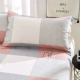 Sản phẩm mới của Jiaodian làm dày vải thô cũ bằng vải cotton gối đơn mảnh Vỏ gối bằng vải cotton một gối 48 74cm