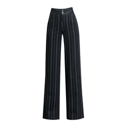 2024 Spring and Summer Bell Pants Korean Style Suit High Waist Commuting Elastic Small Wide Leg Slimming Fashion Casual Dance Swing Pants