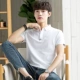 Áo sơ mi nam POLO áo thun ngắn tay nam xu hướng Hàn Quốc 2018 áo sơ mi nam mới giản dị nửa quần áo mùa hè Áo thun nam tay ngắn