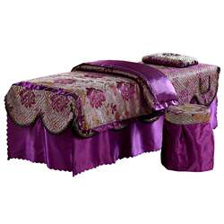Universal Beauty Bed Cover Four-Piece Set, Body Massage Bed Cover, Massage Bed Cover Clearance Sale with Free Shipping