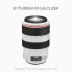 Ống kính Canon 70-300 IS SLR EF 70-300mm f4-5.6L IS USM hoàn toàn mới được cấp phép xác thực Máy ảnh SLR