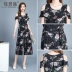 Jumpsuit nữ mùa hè ăn mặc 2018 mới của Hàn Quốc phiên bản của kích thước lớn off-shoulder Slim cao eo quần chân rộng jumpsuit sọc quần chân rộng quần thun dài nữ Cộng với kích thước quần áo