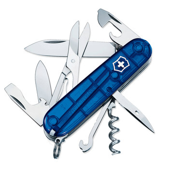 Victorinox Swiss Army Knife ຂອງແທ້ Swiss Knife 1.3703.T2 Climber 91mm Multifunctional Outdoor Knife