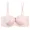 Mani Fen Glossy Half Cup Vô hình liền mạch Thép mềm Bra Bra Ổn định Trượt khỏi Vai Đồ lót Nữ 20810669 áo lót thời trang