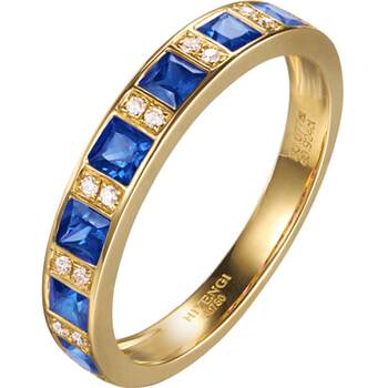 Haifanji dove blood red couple sapphire ring
