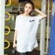Cộng với phân bón XL thể thao lưới Áo thun nữ chất béo MM200 kg quần áo tập yoga mùa hè tải áo chạy lỏng
