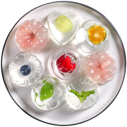 Jelly mold for making white jelly pudding, homemade children's food-grade flower-shaped household baking tool